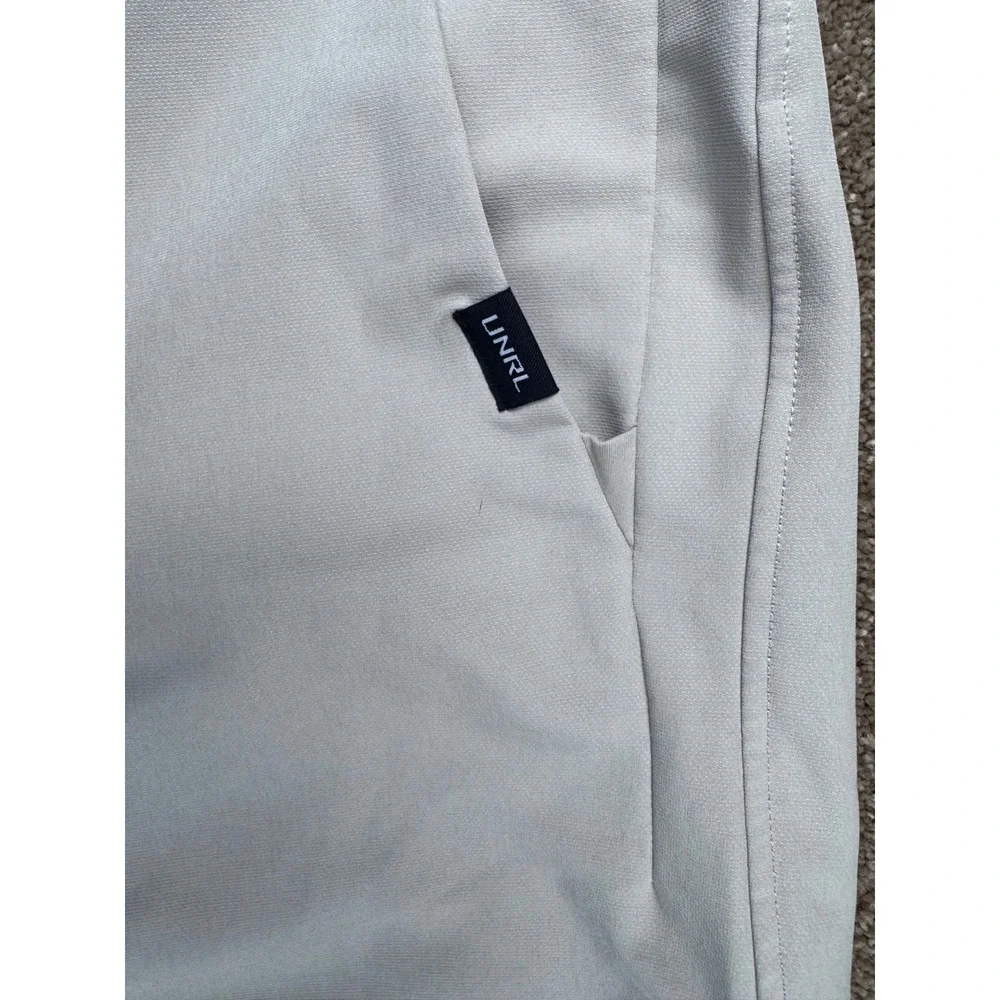 UNRL‎ Apex Pants Mens Stone Light Khaki Tapered Golf Joggers Performance Stretch